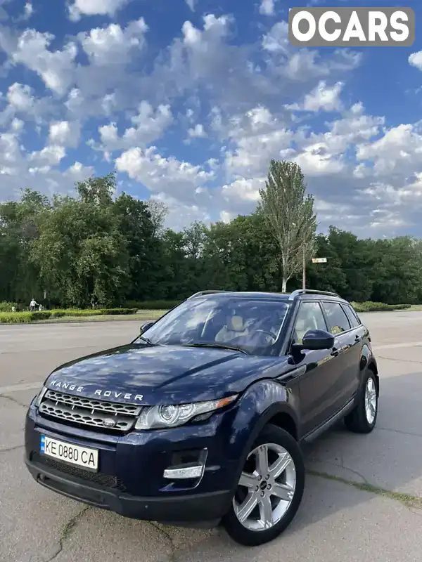 Позашляховик / Кросовер Land Rover Range Rover Evoque 2015 2 л. Автомат обл. Дніпропетровська, Кривий Ріг - Фото 1/12