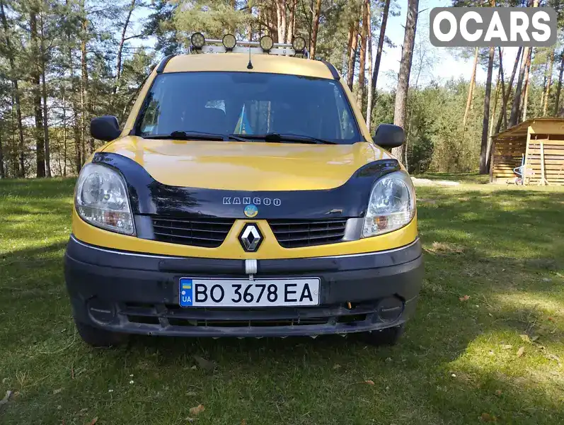 Мінівен Renault Kangoo 2007 1.46 л. Ручна / Механіка обл. Тернопільська, Кременець - Фото 1/21