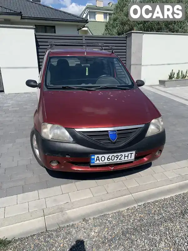 Седан Dacia Logan 2005 1.39 л. Ручна / Механіка обл. Закарпатська, Ужгород - Фото 1/11