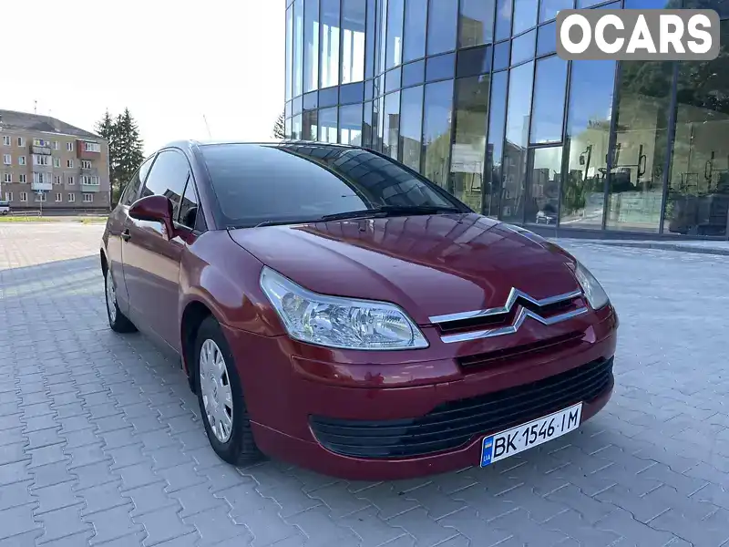 Купе Citroen C4 2005 1.4 л. Ручна / Механіка обл. Рівненська, Рівне - Фото 1/19