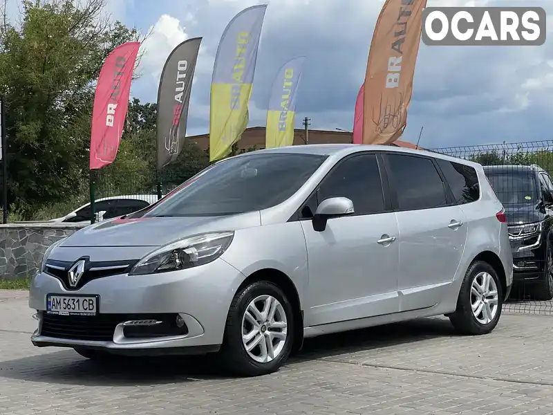 Мінівен Renault Grand Scenic 2013 1.46 л. Ручна / Механіка обл. Житомирська, Бердичів - Фото 1/21