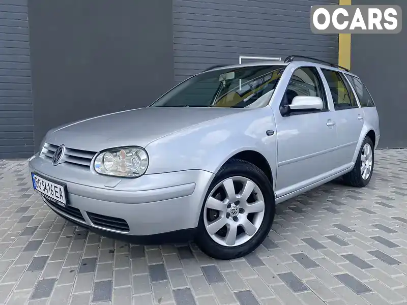 Універсал Volkswagen Golf 2003 1.6 л. Ручна / Механіка обл. Тернопільська, Бучач - Фото 1/21