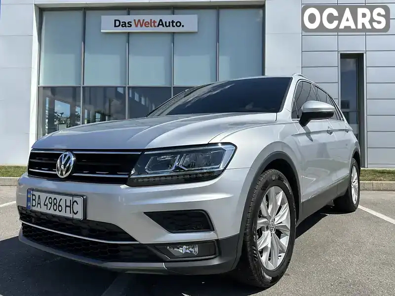 Позашляховик / Кросовер Volkswagen Tiguan 2018 1.97 л. Робот обл. Кіровоградська, Кропивницький (Кіровоград) - Фото 1/21