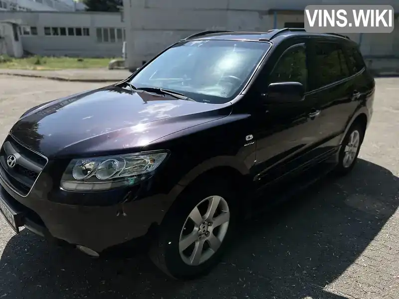 Позашляховик / Кросовер Hyundai Santa FE 2006 2.66 л. Автомат обл. Харківська, Харків - Фото 1/21