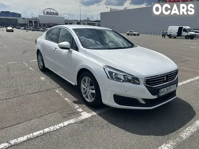 Седан Peugeot 508 2015 1.56 л. Автомат обл. Київська, Київ - Фото 1/19