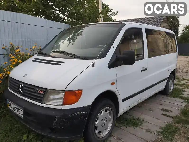 Мінівен Mercedes-Benz Vito 2000 2.15 л. Ручна / Механіка обл. Волинська, Володимир-Волинський - Фото 1/10