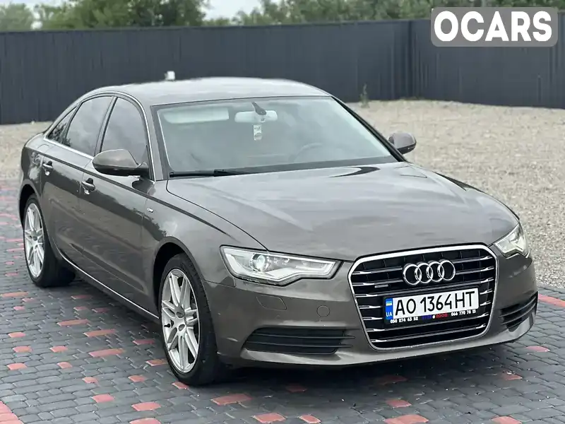 Седан Audi A6 2013 3 л. Автомат обл. Закарпатська, Берегове - Фото 1/21