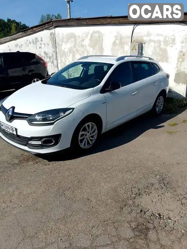 Универсал Renault Megane 2014 1.46 л. Ручная / Механика обл. Житомирская, Житомир - Фото 1/21