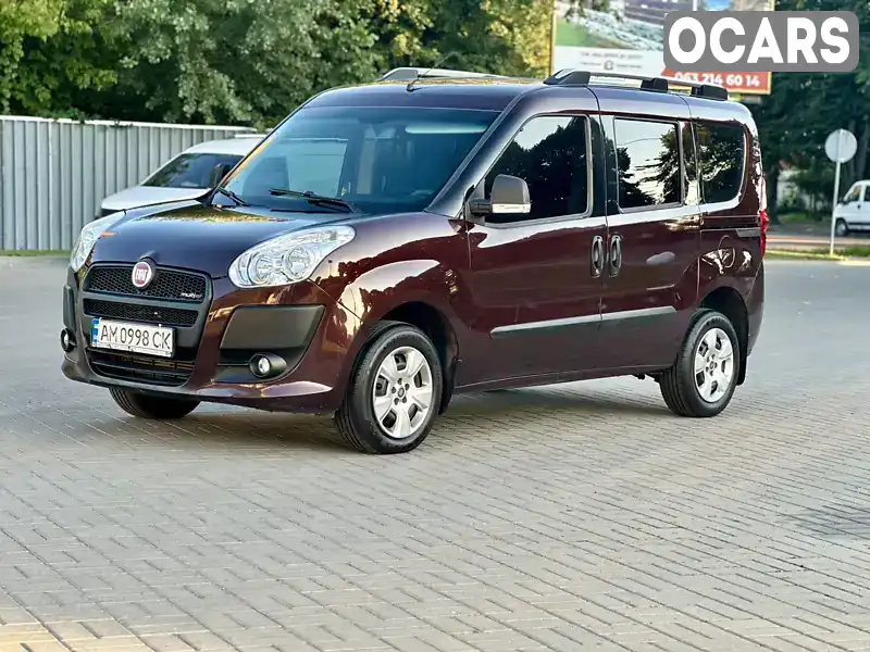 Мікровен Fiat Doblo Panorama 2014 1.25 л. Ручна / Механіка обл. Житомирська, Житомир - Фото 1/21