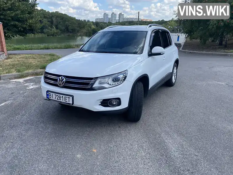 Позашляховик / Кросовер Volkswagen Tiguan 2014 1.97 л. Автомат обл. Полтавська, Полтава - Фото 1/17