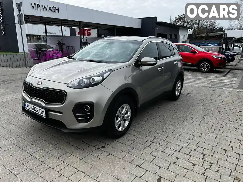 Позашляховик / Кросовер Kia Sportage 2016 2 л. Автомат обл. Закарпатська, Ужгород - Фото 1/21