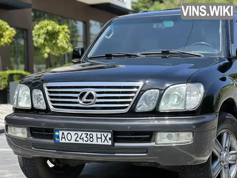 Позашляховик / Кросовер Lexus LX 2007 4.7 л. Автомат обл. Закарпатська, Ужгород - Фото 1/21