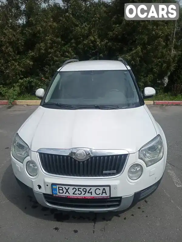 Позашляховик / Кросовер Skoda Yeti 2011 1.6 л. Ручна / Механіка обл. Хмельницька, Хмельницький - Фото 1/10