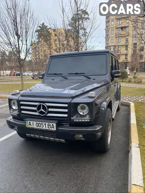 Позашляховик / Кросовер Mercedes-Benz G-Class 2002 5 л. Автомат обл. Київська, Буча - Фото 1/9