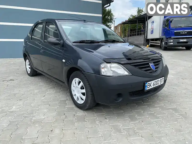 Седан Dacia Logan 2008 1.39 л. Ручна / Механіка обл. Рівненська, Острог - Фото 1/21