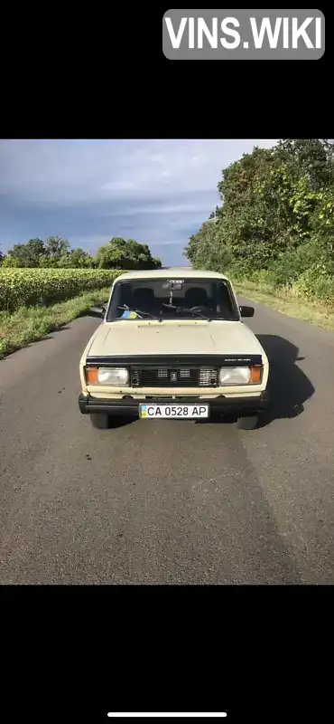 Седан ВАЗ / Lada 2105 1983 1.5 л. Ручная / Механика обл. Черкасская, Смела - Фото 1/5