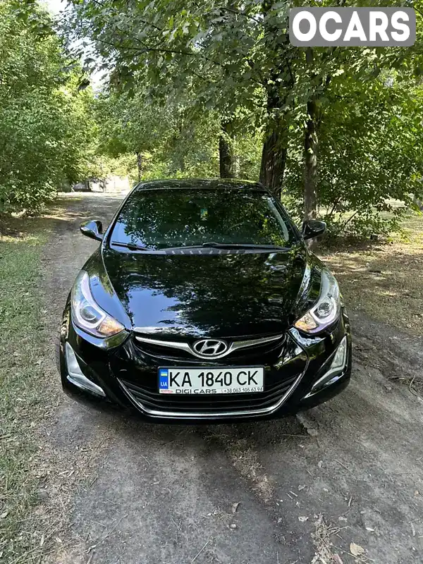 Седан Hyundai Elantra 2014 1.8 л. Автомат обл. Дніпропетровська, Кам'янське (Дніпродзержинськ) - Фото 1/19