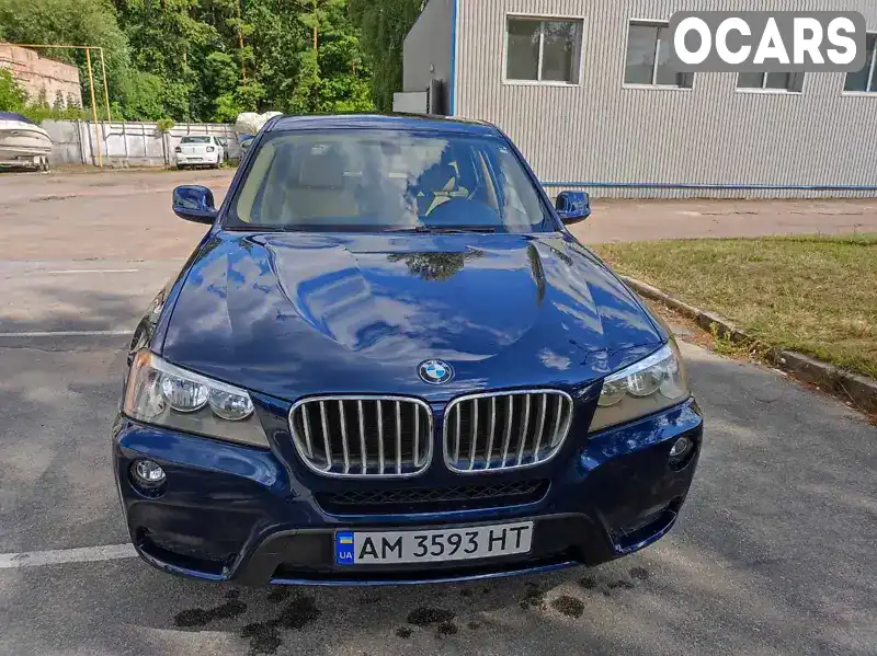 Позашляховик / Кросовер BMW X3 2013 2 л. Автомат обл. Житомирська, Житомир - Фото 1/18