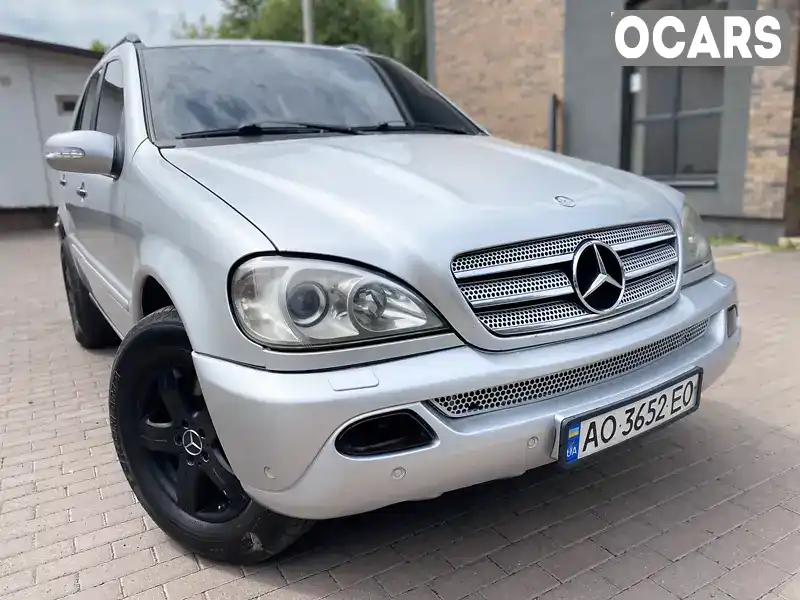 Позашляховик / Кросовер Mercedes-Benz M-Class 2005 2.7 л. Автомат обл. Закарпатська, Хуст - Фото 1/17