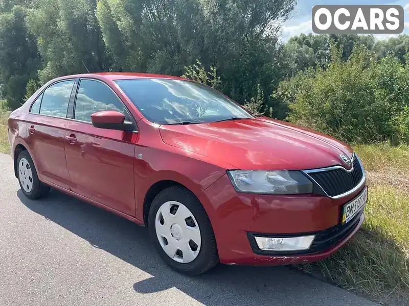 Ліфтбек Skoda Rapid 2013 1.2 л. Ручна / Механіка обл. Сумська, Липова Долина - Фото 1/8