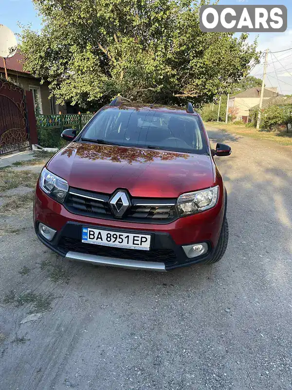 Хэтчбек Renault Sandero StepWay 2019 0.9 л. Автомат обл. Кировоградская, Знаменка - Фото 1/13