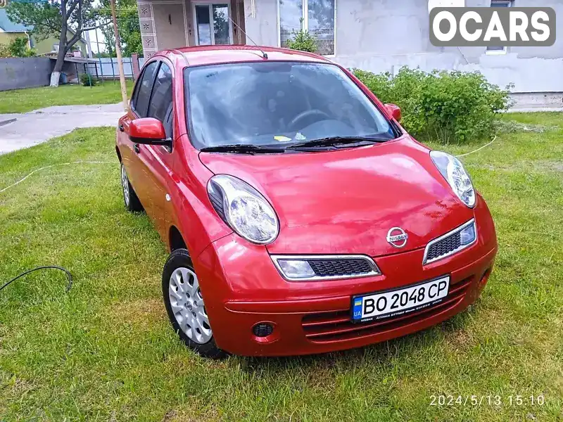 Хетчбек Nissan Micra 2010 1.24 л. Ручна / Механіка обл. Тернопільська, Борщів - Фото 1/17