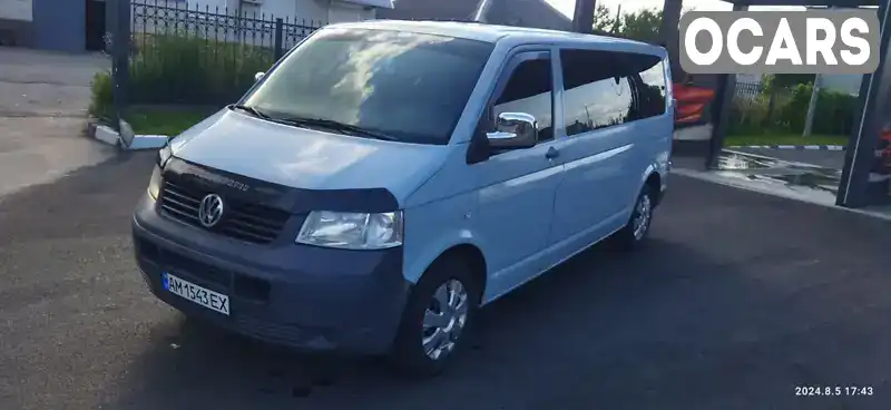 Мінівен Volkswagen Transporter 2008 1.9 л. Ручна / Механіка обл. Житомирська, Коростень - Фото 1/21