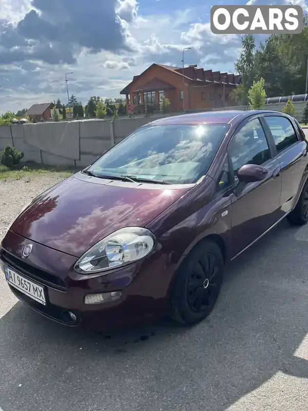 Хетчбек Fiat Grande Punto 2012 1.37 л. Робот обл. Київська, Буча - Фото 1/9