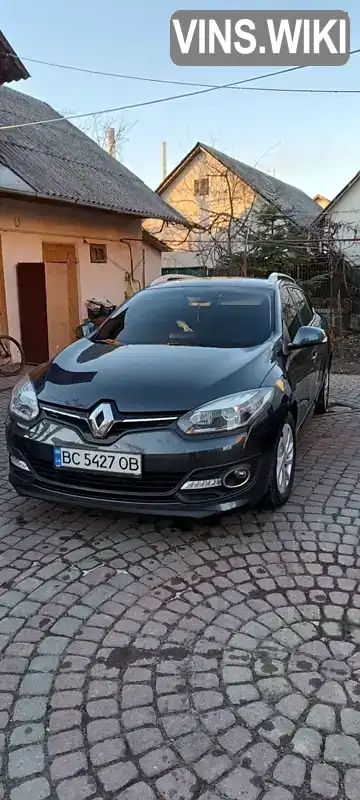 Універсал Renault Megane 2014 1.5 л. Ручна / Механіка обл. Львівська, Кам'янка-Бузька - Фото 1/21