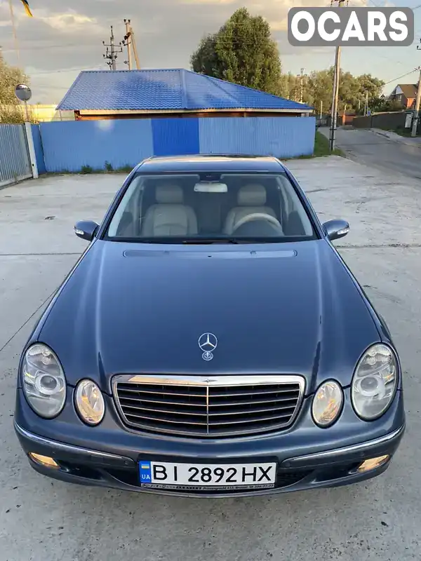 Седан Mercedes-Benz E-Class 2006 2.2 л. Автомат обл. Полтавська, Полтава - Фото 1/21