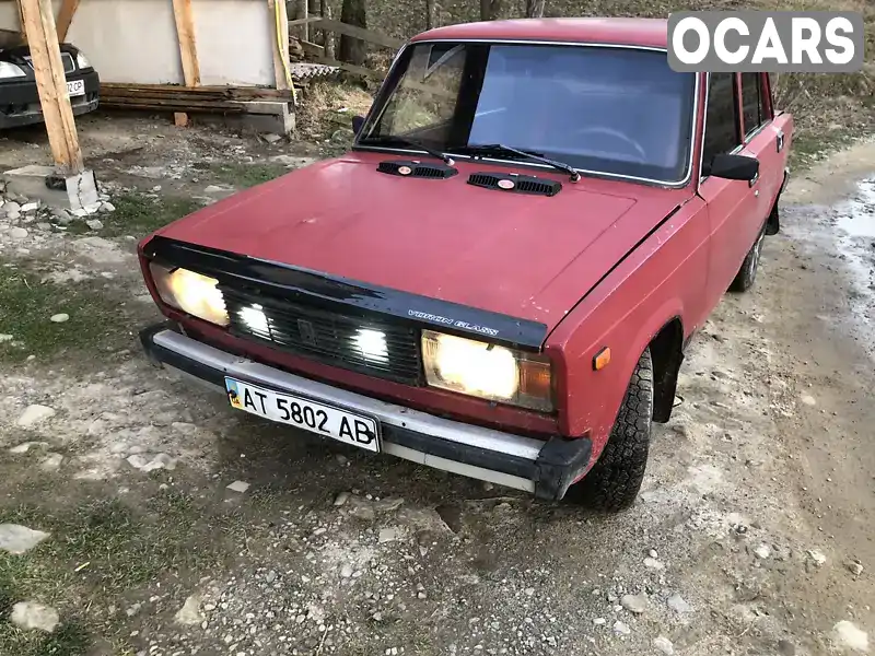 Седан ВАЗ / Lada 2105 1981 1.2 л. Ручна / Механіка обл. Івано-Франківська, Верховина - Фото 1/12