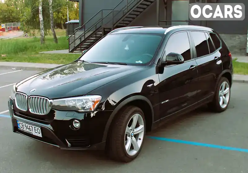 Позашляховик / Кросовер BMW X3 2016 2 л. Автомат обл. Чернігівська, Чернігів - Фото 1/21