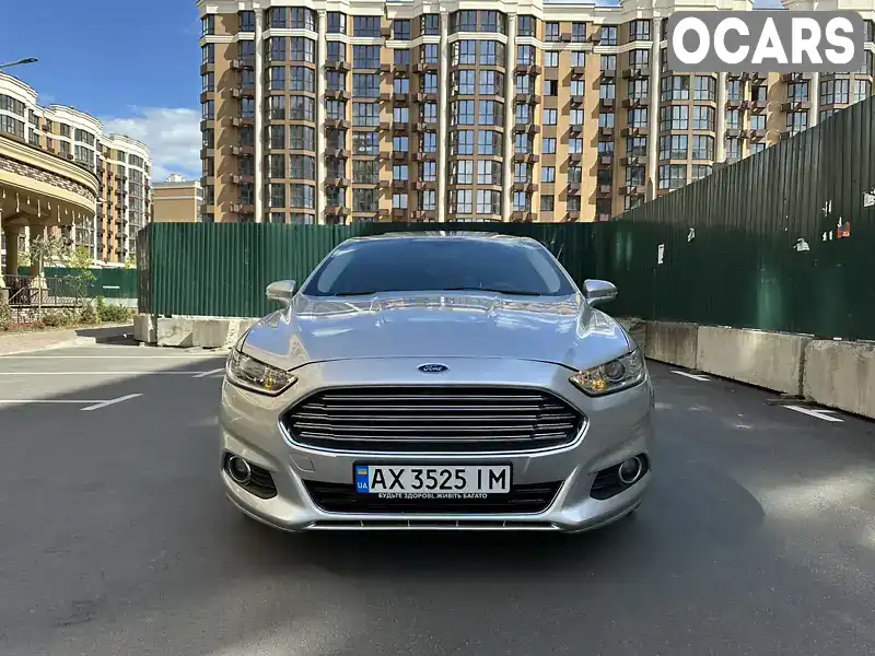 Седан Ford Fusion 2015 2 л. Автомат обл. Київська, Вишневе - Фото 1/14