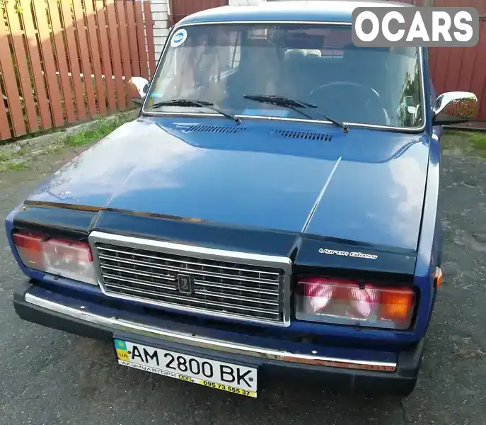 Седан ВАЗ / Lada 2107 2005 1.45 л. Ручная / Механика обл. Житомирская, Житомир - Фото 1/15