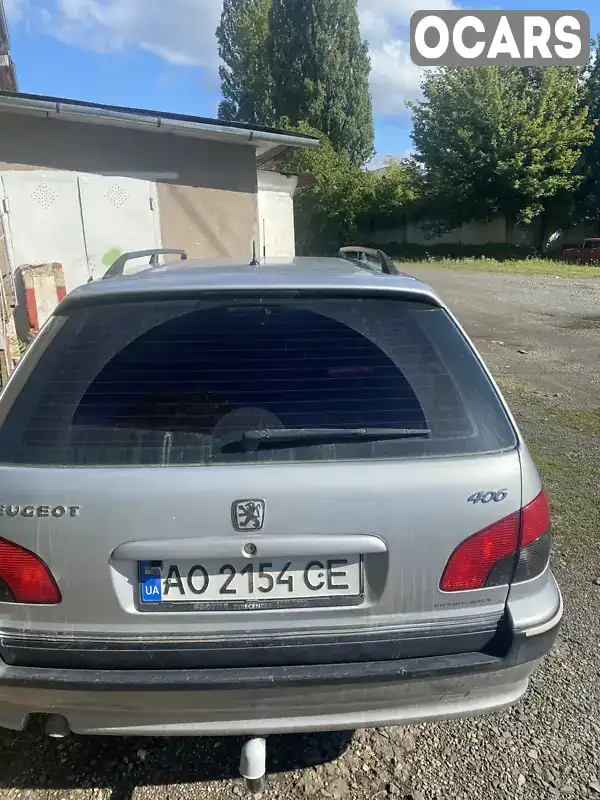 Универсал Peugeot 406 2001 1.91 л. Ручная / Механика обл. Закарпатская, Ужгород - Фото 1/6