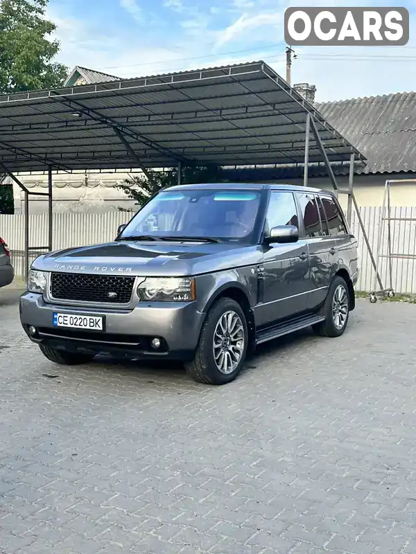 Внедорожник / Кроссовер Land Rover Range Rover 2010 3.63 л. Автомат обл. Черновицкая, Черновцы - Фото 1/9