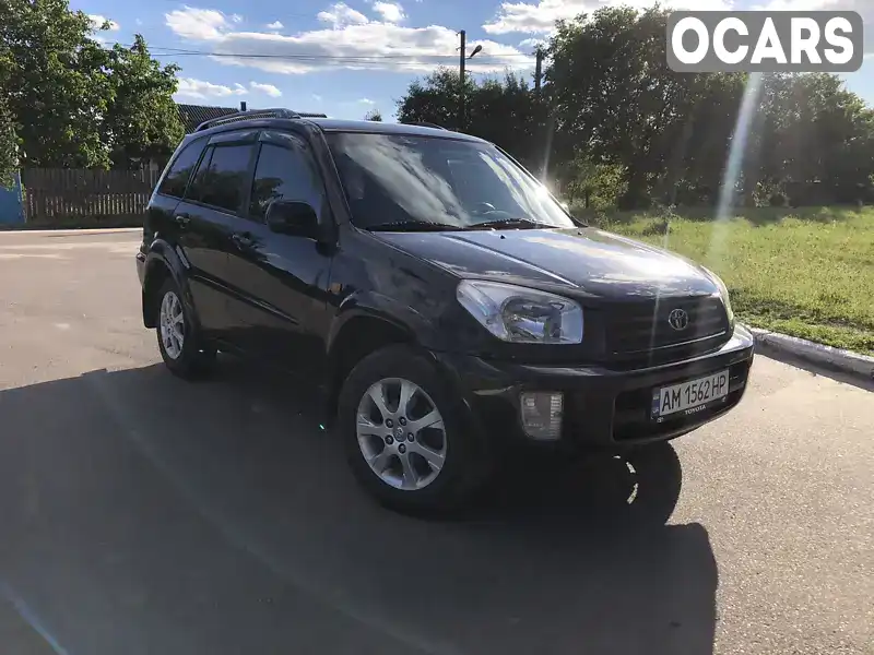 Позашляховик / Кросовер Toyota RAV4 2003 2 л. Автомат обл. Житомирська, Олевськ - Фото 1/11