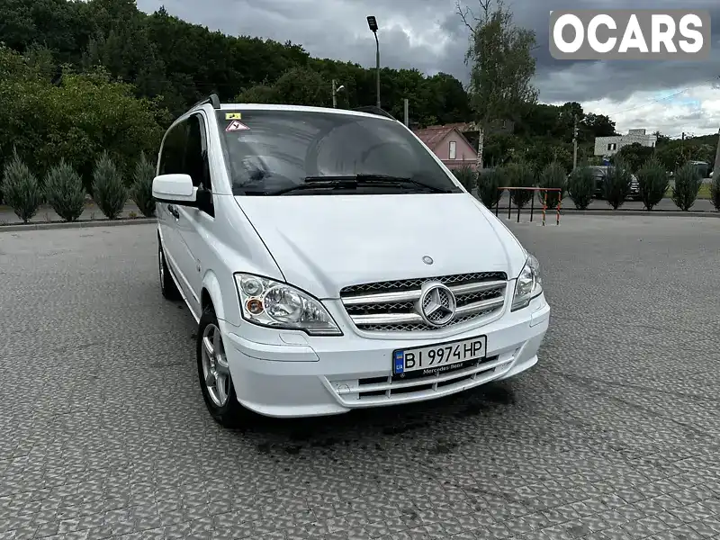 Мінівен Mercedes-Benz Vito 2014 2.2 л. Автомат обл. Полтавська, Полтава - Фото 1/21