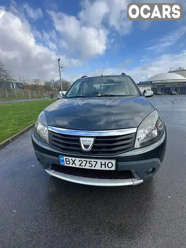 Позашляховик / Кросовер Dacia Sandero StepWay 2010 1.6 л. Ручна / Механіка обл. Хмельницька, Хмельницький - Фото 1/12