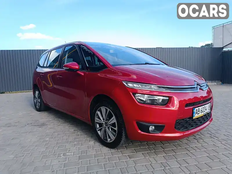 Мінівен Citroen Grand C4 Picasso 2015 2 л. Автомат обл. Вінницька, Вінниця - Фото 1/21