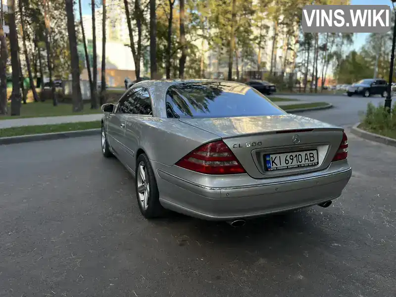 Купе Mercedes-Benz CL-Class 2001 4.97 л. Автомат обл. Київська, Бровари - Фото 1/18