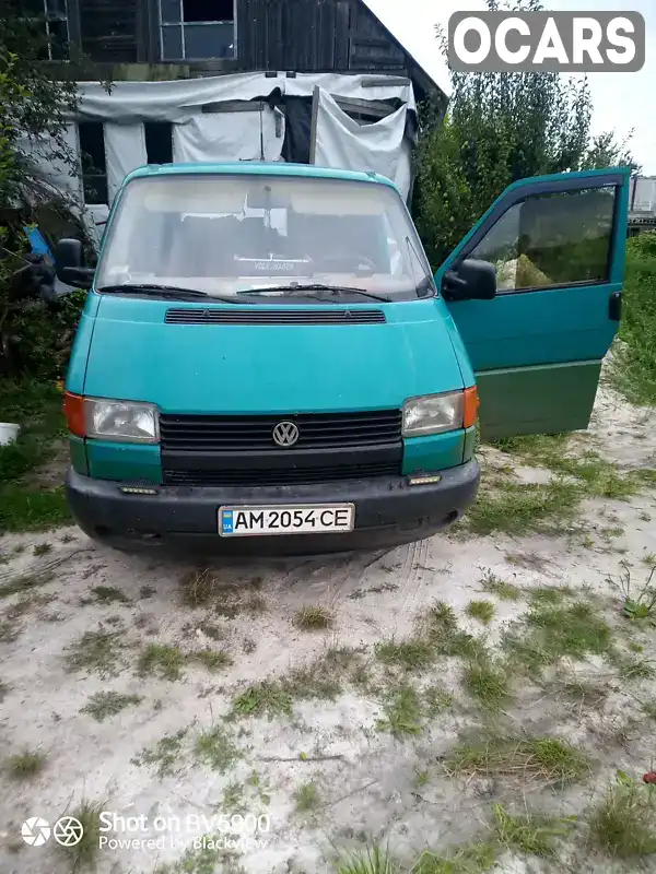 Мінівен Volkswagen Transporter 1991 2.4 л. Ручна / Механіка обл. Житомирська, Чуднів - Фото 1/21