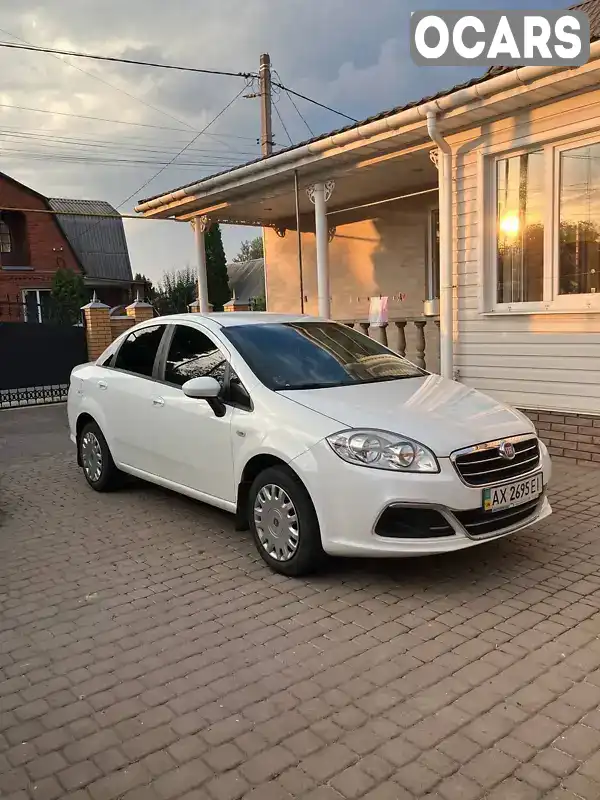 Седан Fiat Linea 2013 1.25 л. Ручна / Механіка обл. Харківська, location.city.pisochyn - Фото 1/9