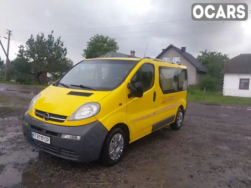 Мінівен Opel Vivaro 2004 1.9 л. Ручна / Механіка обл. Волинська, Ковель - Фото 1/14