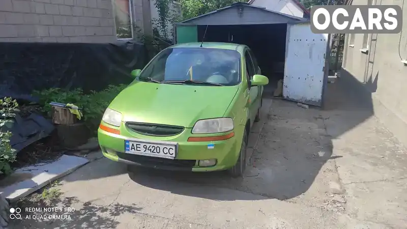 Седан Chevrolet Aveo 2005 1.5 л. Ручная / Механика обл. Днепропетровская, Каменское (Днепродзержинск) - Фото 1/6