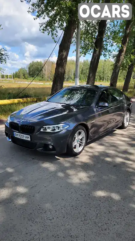 Седан BMW 5 Series 2015 2 л. Автомат обл. Житомирська, Коростень - Фото 1/21