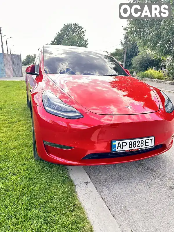 Внедорожник / Кроссовер Tesla Model Y 2021 null_content л. Автомат обл. Запорожская, Запорожье - Фото 1/21