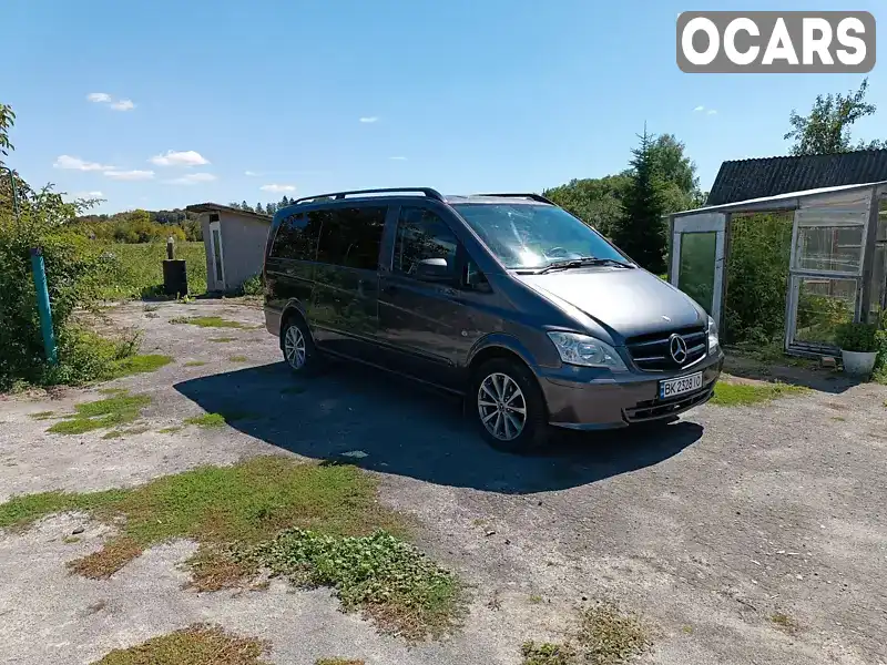 Мінівен Mercedes-Benz Vito 2010 2.14 л. Ручна / Механіка обл. Рівненська, Сарни - Фото 1/21