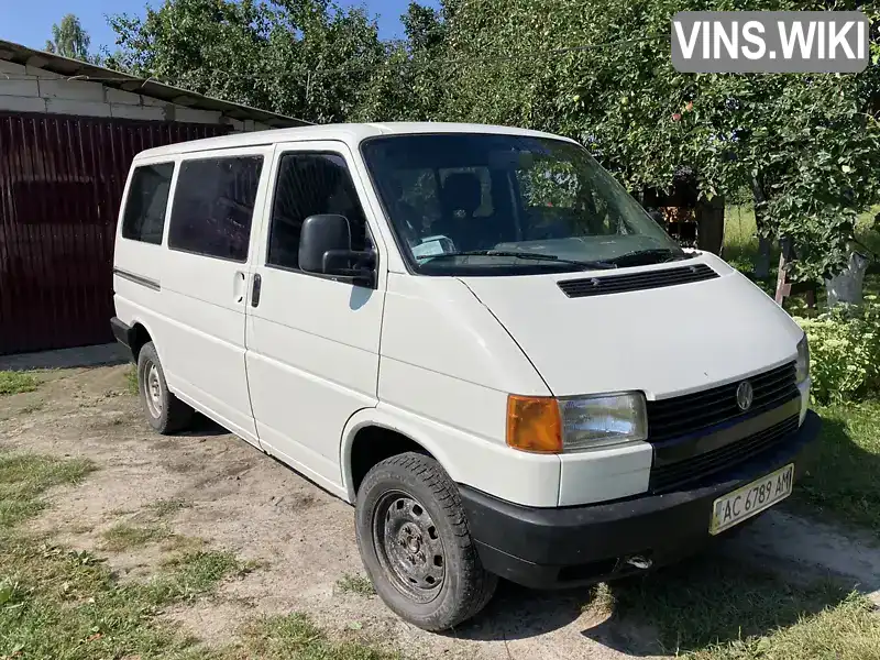 WV2ZZZ70ZRH080154 Volkswagen Transporter 1994 Мінівен 1.9 л. Фото 6