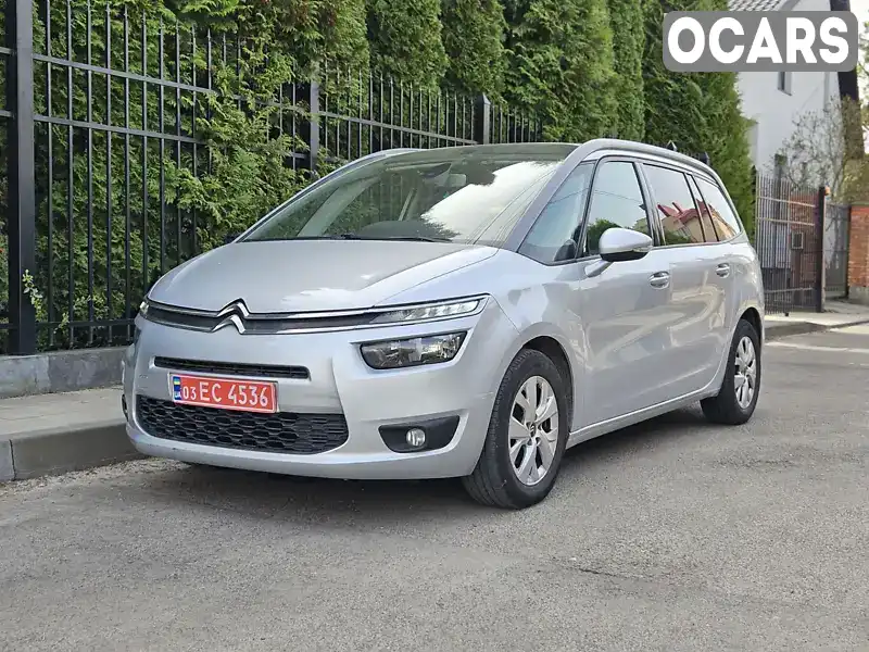 Мінівен Citroen Grand C4 Picasso 2014 1.6 л. Автомат обл. Волинська, Луцьк - Фото 1/12